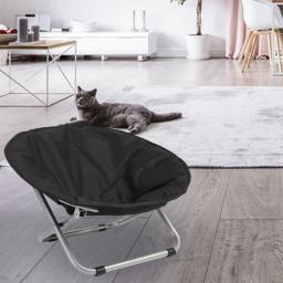 Cama Elevada Dobrável com Suporte de Metal, Berço Respirável, Hammock Durável, Impermeável, Dobrado, Sofá Confortável, Cama Elevada, Gato - Image 2