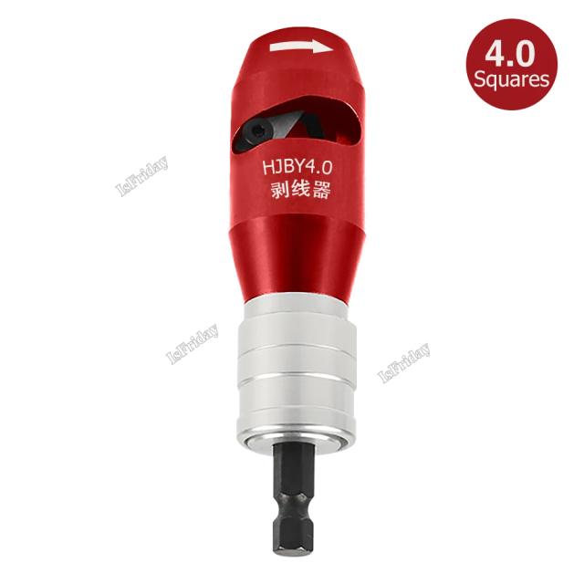 Descascador Elétrico Automático de Fios com Ferramentas de Crimpagem e Reparo para Eletricistas