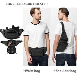 Coleção AliExpress Pacote de cintura tática de nylon com bolsa de telefone, Body ypack para caminhadas, esportes ao ar livre, exército, militar, caça, escalada, camping, cinto Cs, airsoft - Image 2