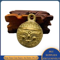 Campainha de cobre para coleira de cachorro pet, colar anti-perdido, bronze Jingle Bells para gato vaca ovelhas cavalos aves animal cachorro acessórios - Image 6