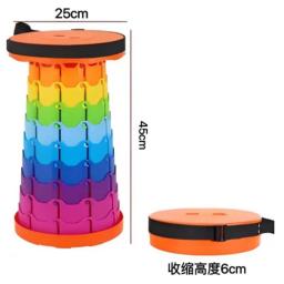 Fezes de acampamento dobráveis resistentes, fezes portáteis e retráteis, essenciais para uso doméstico e externo, capacidade de carga de 450 lb - Image 6