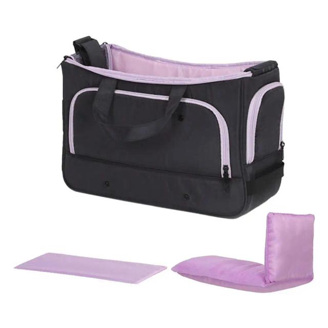 Bolsa Dobrável e Respirável para Transporte de Gatos e Cachorros - Ideal para Viagens