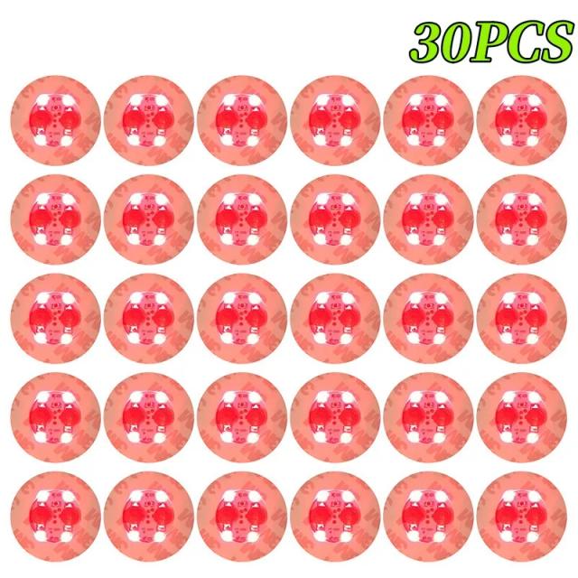 Coasters de LED Luminosos para Casamentos, Festas e KTV - Decoração Iluminada para Copos e Garrafas - 50 Peças de 6cm