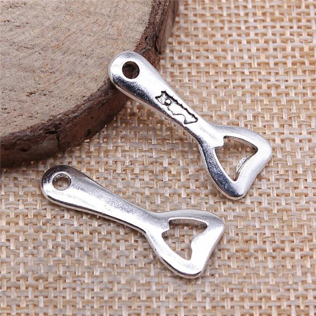 Abridor de Garrafa Vintage Ree em WYSIWYG com 10 Peças de 27x10mm para Joias DIY Retrô