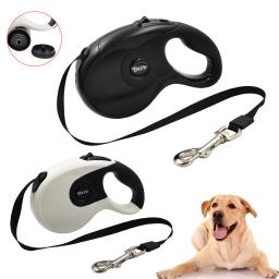 Coleira retrátil de nylon, guia para cães, extensão automática, corda de 3m, 5m, 8m - Image 1