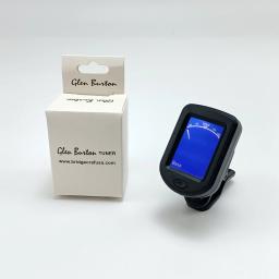 5 pçs afinador de guitarra rotativo clip-on sintonizador display lcd para guitarra acústica cromática baixo ukulele acessórios de guitarra - Image 2