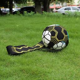 Treinador de chute de futebol ajustável Cinto elástico de treinamento de futebol Solo Bola de futebol Juggle Bag Equipamento auxiliar de treinamento de futebol - Image 2
