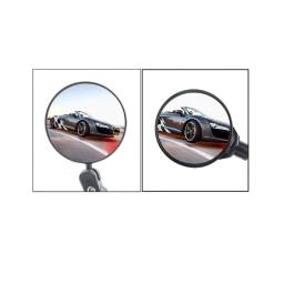 Espelho Retrovisor de Bicicleta Universal, Ajustável Girar, Ângulo Largo, Guiador de Ciclismo, Espelhos Retrovisores para MTB, Acessórios de Estrada, 2Pcs - Image 4