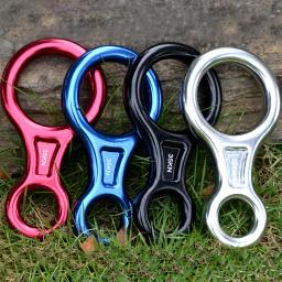 Descender para escalada ao ar livre, dispositivo de controle descida, Drop Shipping, 8 Shape - Image 1