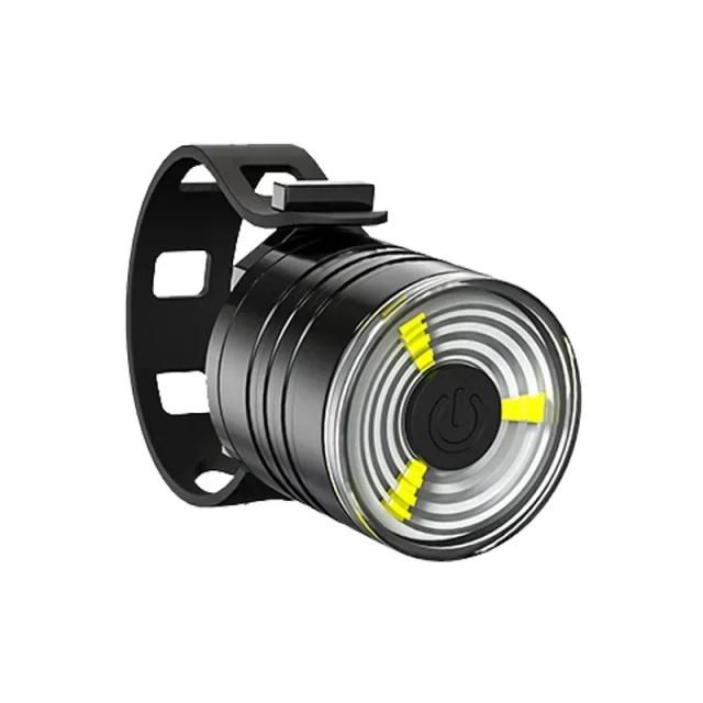 Luz Traseira de Bicicleta 200 Lumens Liga de Alumínio ABS