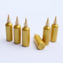 Recarga de Tinta Carimbo-Almofada à Base de Água, Caligrafia, Pintura, Escultura, Imprensa, Impressão à Mão, Dourado, Cor, Selo, 100g - Image 5