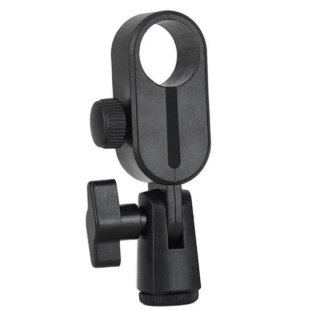 Suporte de Microfone Preto Anti-vibração para Podcasting, Jogos e Streaming