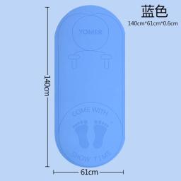 Non-Slip TPE Skipping Rope Mat, Pular Corda, Absorção de Choque, Almofada, Fitness, Treino, Casa, Ginásio, Acessórios, 6mm, 8mm - Image 6