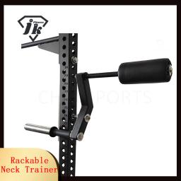 Rack De Agachamento Com Treinador De Pescoço, Treinamento De Reabilitação Muscular Pescoço, Peça Pendurada Em Casa, Ginásio Auxiliar De Fitness Equipamentos - Image 1