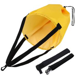 Cinto de resistência para treinamento de força de natação, cinto exercitador de treinamento de natação com paraquedas de arrasto para adultos e crianças - Image 1