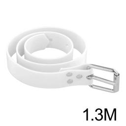Silicone cinto de mergulho com fivela de aço inoxidável, Cuttable Underwater Scuba Diving Acessórios Caça submarina, 85cm-1m - Image 6