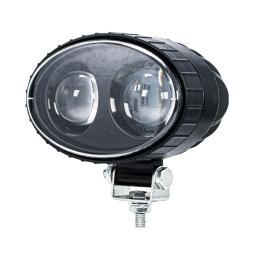 Lâmpada de advertência de empilhadeira LED, holofote azul, segurança do armazém, luz de trabalho, sinal de segurança, acessível, 12-80V DC, 10W - Image 1