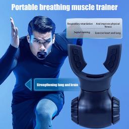 Silicone Respiração Trainer Fitness Equipment, respirador Pulmão, treinamento de alta altitude, exercício expiratório ao ar livre Ferramenta - Image 3