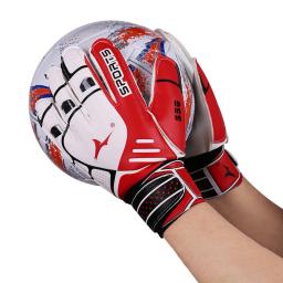 Luvas profissionais do goleiro do látex para homens e mulheres, proteção da mão do dedo, futebol, futebol, unisex - Image 5
