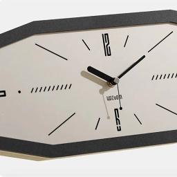 Relógios de parede estilo retro simples Decoração de casa Relógios de parede originais Nordic Trendy, Decoração muda, Mobiliário doméstico - Image 3
