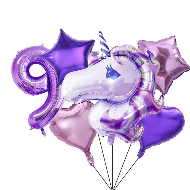 Guirlanda de Balões Unicórnio: Kit Completo para Decorações de Festa Infantil e Chá de Fraldas