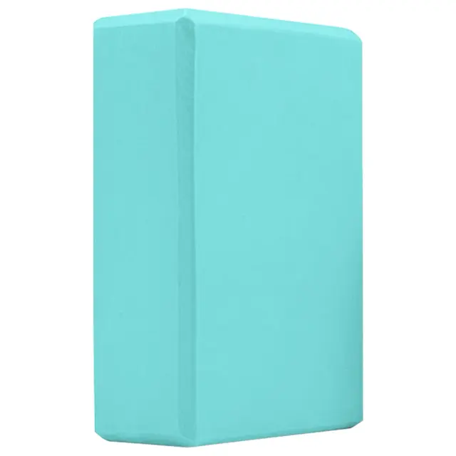 Bloco de Yoga EVA Alta Densidade Molda o Corpo 23cm