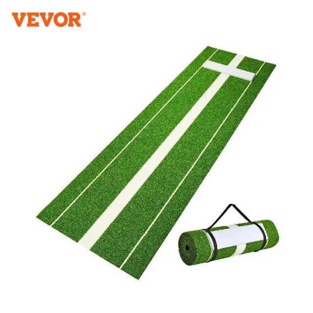 Esteira de Treinamento Antiderrapante Vevor 10x3ft em Borracha Verde