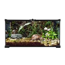 Réptil Pet Glass Feeding Box, Tartaruga Terrário, Serpente Aranha, Lagarto, Sapo com Chifres, Floresta Tropical, Tanque Ecológico, Caranguejo Caracol - Image 3