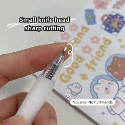 Art Utility Knife Pen Cut Stickers Scrapbooking Ferramenta De Corte Express Box Knife School Supplies DIY Craft Supplies - Image 2