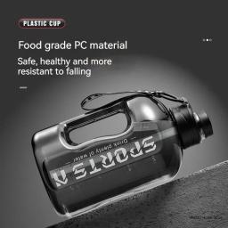1.7l/2.7l/4l/5l esportes garrafa de água ginásio ciclismo copo portátil grande capacidade garrafa de água para fitness acampamento masculino água kellte - Image 2