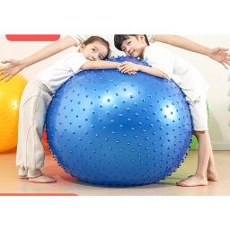 55cm bola de yoga exercício ginástica fitness pilates bola equilíbrio exercício ginásio fitness yoga bola treinamento interno yoga bola núcleo - Image 6