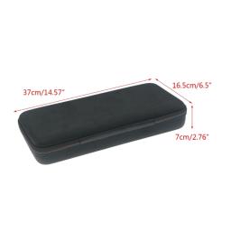 Estojo de armazenamento rígido para organizadores de teclado para teclado mecânico k75 com zíper de metal de alta qualidade e - Image 6