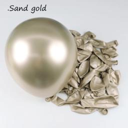 Balões de látex metálicos para o aniversário, ouro, prata, cromo, chuveiro do bebê, decorações do partido do Xmas, 30 pcs, 20 pcs, 10pcs - Image 2