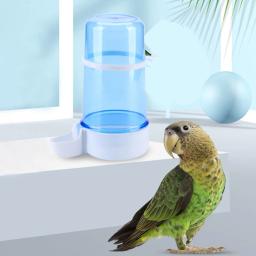 Alimentador automático Pet Bird Drinker Copo bebendo papagaio Tigela, copos de água ajustáveis Alimentador de garrafa para gaiolas de pássaros, Pet Supply - Image 2