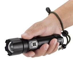 USB Lanterna LED Recarregável, Zoom XHP70, Mais Poderoso, Ao Ar Livre, Caminhadas, Acampamento, Caça, Tocha Tática, Luz 26650 Bateria, 30W - Image 6