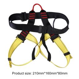 Arnês De Escalada Ao ar livre, Cinto De Segurança Metade Do Corpo, Equipamento De Sobrevivência Aérea, Suporte De Cintura Profissional - Image 6