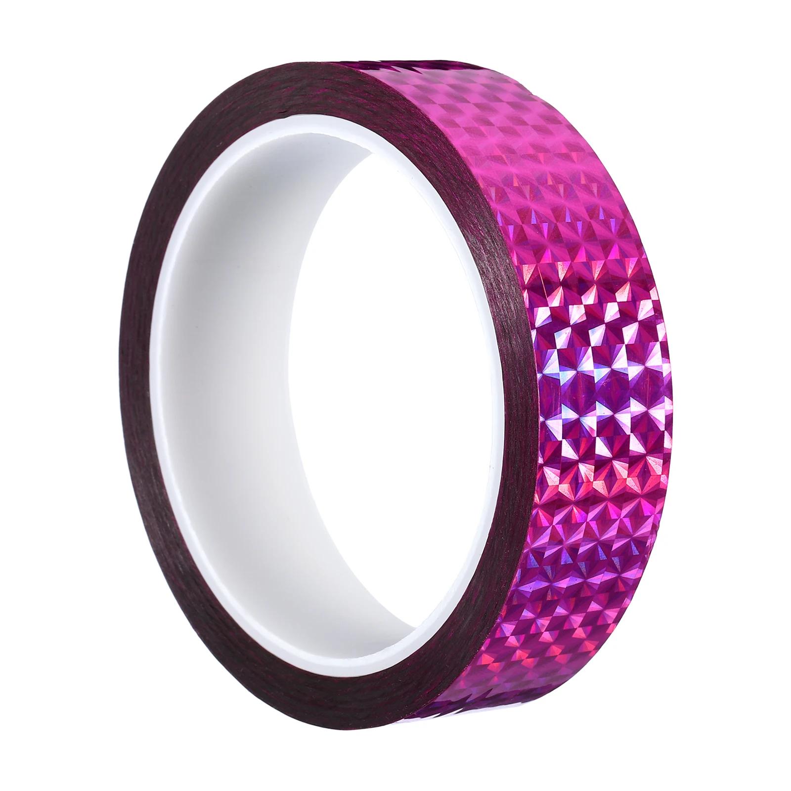 20/25/35mm x 50m Fita Prisma Holográfica Metalizada Adesivo Reflexivo Decorativo Fita Adesiva DIY Arte Artesanato Envolvimento Papelaria - Image 1