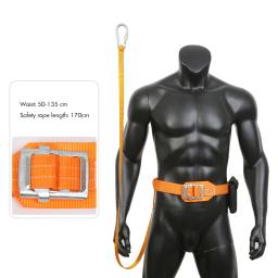 Cinto de segurança com colhedor, Árvore Escalada Harness, Engrenagem protetora, Cinto de proteção ajustável para o posicionamento do corpo - Image 3