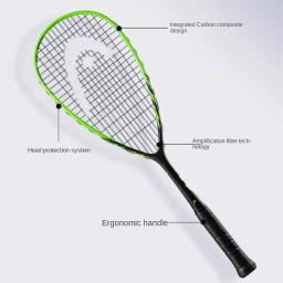 Raquete De Raquetebol Composto De Carbono, Tecnologia Grafeno, Raquete De Treinamento Para Iniciantes, Raquete De Treinamento Leve - Image 4