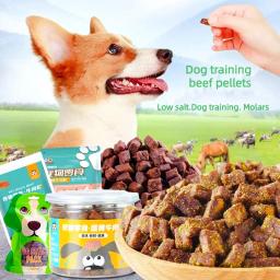Petiscos mastigáveis para cães pequenos, Grão de carne, Petiscos Interativos, Limpeza dos dentes, Cão de estimação, 250g - Image 2