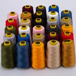 Linha de costura de poliéster para máquina profissional, fios pesados, alta resistência, durável, casa, bordado, 203, 3, 1200m - Image 3