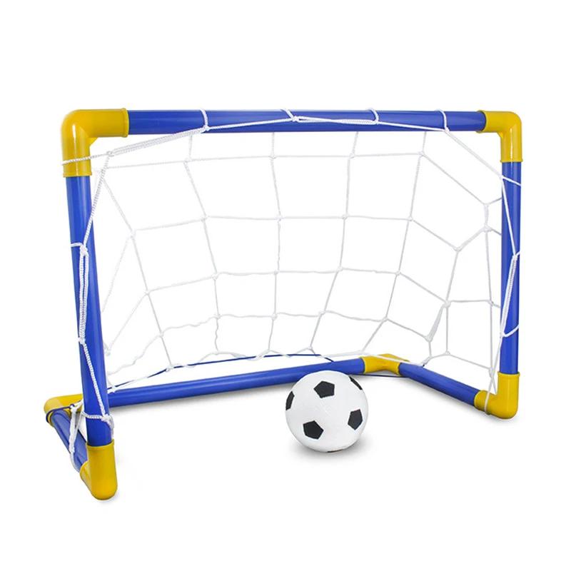 Mini Objetivo de Futebol Dobrável com Bola e Bomba, Portão Portátil, Portão Interior e Exterior, 1 Conjunto - Image 1