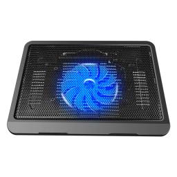 Universal Laptop Cooling Pad com Ventilador Grande, Notebook Radiator, Stand, Ventos Fortes, Mudo, Base de Refrigeração, 14" - Image 1