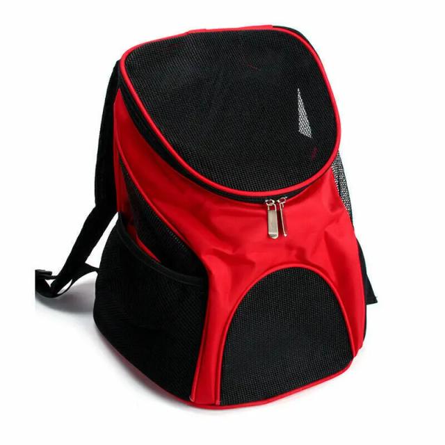 Mochila Respirável para Pets: Saco de Peito Portátil de Malha para Cachorros e Gatos Meow Star Man