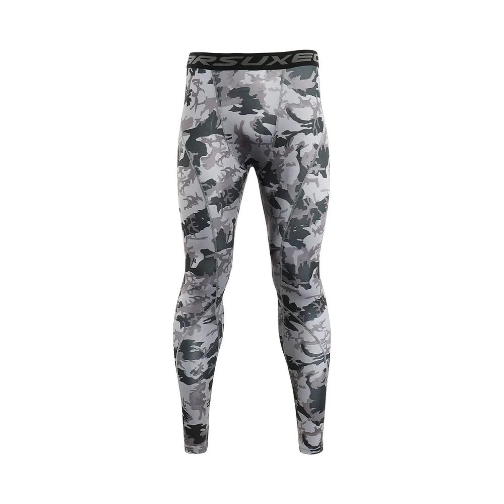 ARSUXEO-Calças de Compressão Masculina, Calças de Moto, Esqui, Bicicleta, Bicicleta, Corrida, Esportes, Camada Base, Quente, Verão, K5 - Image 1