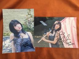 TWICE MOMO-Autografado Ouça com Você-Foto K-POP Coleção, 5*7, 2024B - Image 1