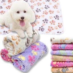 Quente Pet Fleece Blanket, tapete de cama, almofada, capa, almofada para cão, gato, cachorro, suprimentos de inverno animal, quente - Image 2