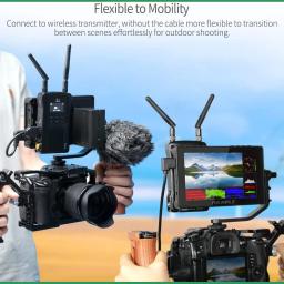 【 Faça Brasil】FEELWORLD F5 PRO V4 Fotografia Monitor de campo de vídeo 4K 3D Touch Screen IPS FHD 1920x1080 Suporte de foco de vídeo HD - Image 5