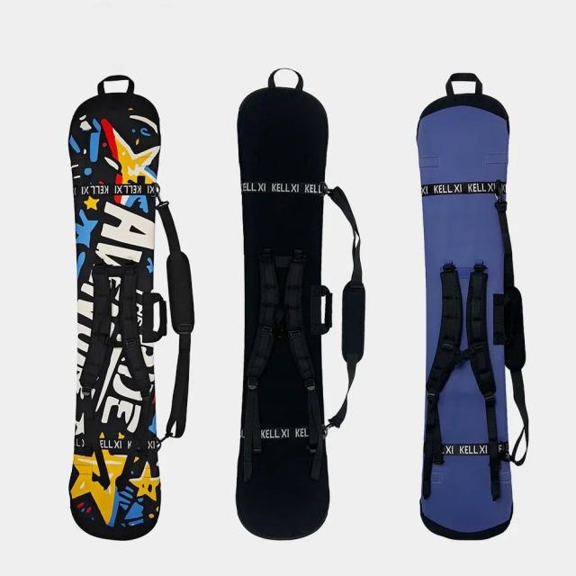Capa para Snowboard e Esqui Bagagem Fengyu Carbono UD Anti-riscos