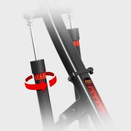 Extended Step Range Machine para Exercício de Escalada, Stepper w/Guiador, Compacto, Ajustável em Altura, Baixo Impacto, Aplicativo Opcional - Image 4